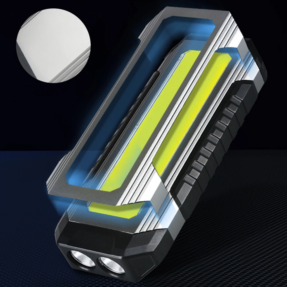 

Фонарик для кемпинга светодиодный COB, многофункциональный, с магнитом, портативный фонарь с регулируемой яркостью, аварийный фонарик, водонепроницаемый, для наружного оборудования