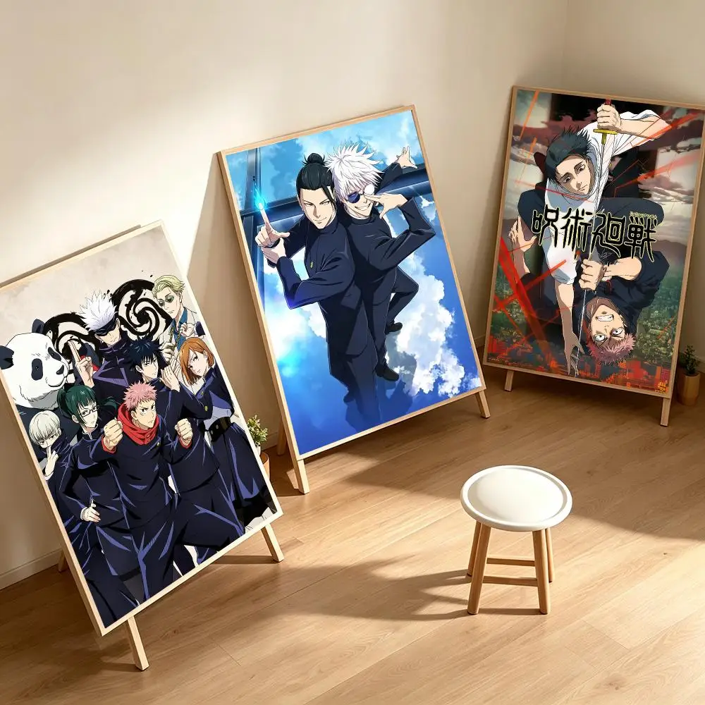 Jujutsu Kaisen Poster Poster HD Printing Cozy Healing Style Wall Art Home Decor For Living Room Bedroom Gift