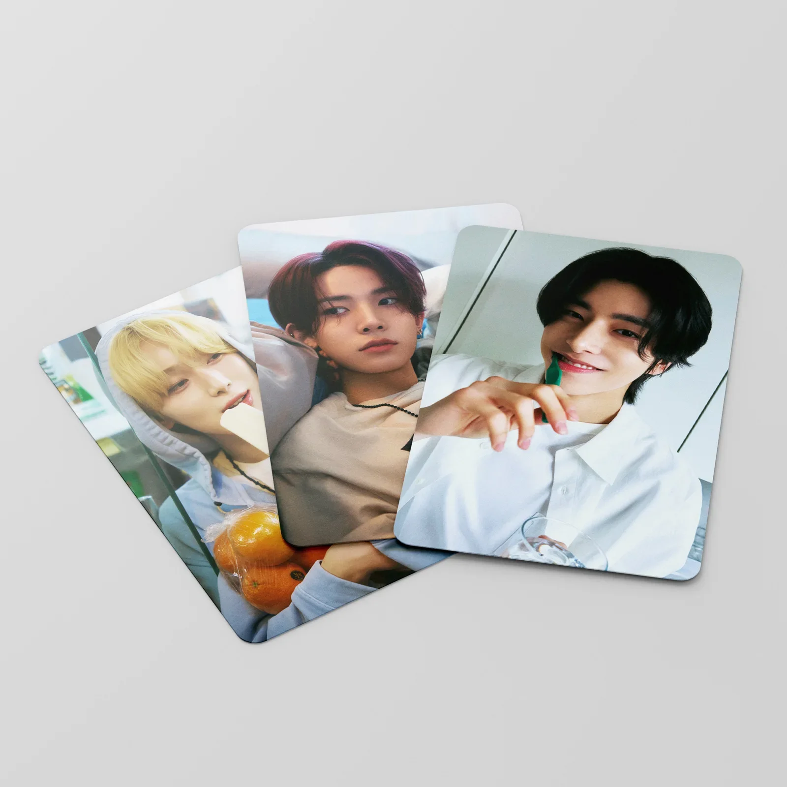 Imagem -06 - Lomo Cards of Idol Boy Group Novo Álbum Romance : Untold hd Print Card Jungwon Jake Sunghoon Fans Presentes 55 Pcs