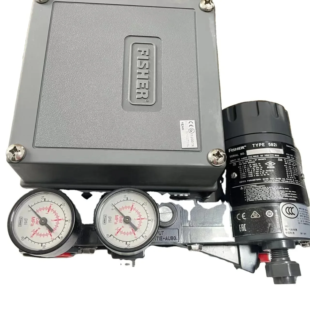 

3582/3582i Electro-Pneumatic Positioner with Filter Regulator Control Valve Accessory