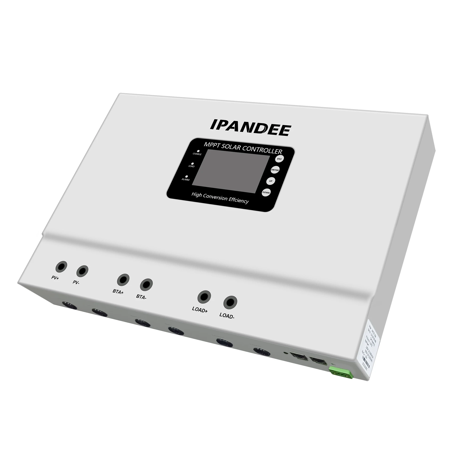 

Ipandee Factory Direct Price Master Unlimited Parallel 48 Volt App Wifi 80A 48V Mppt Solar Charge Controller