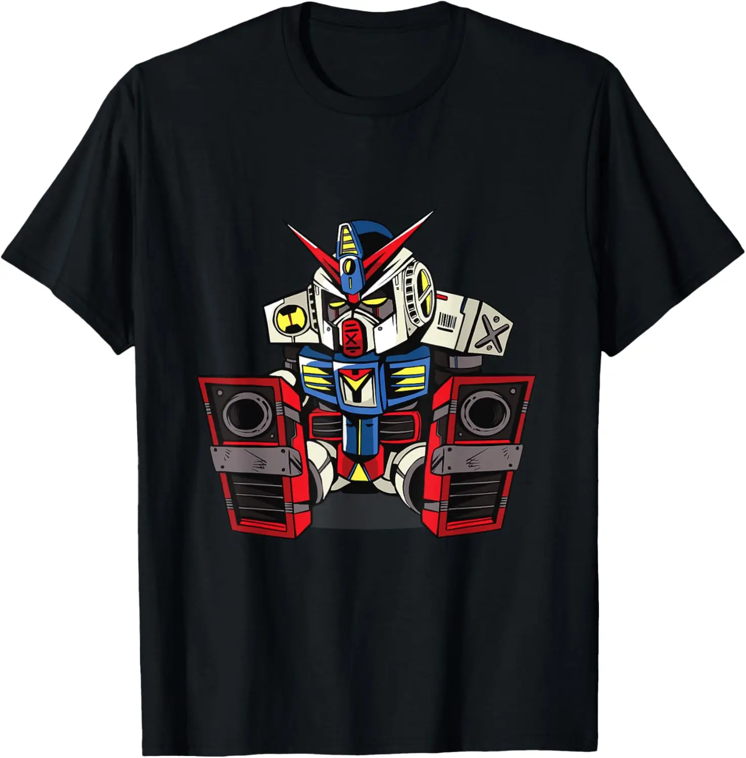 Sleepy Mecha Robot Science Fiction Anime T-Shirt