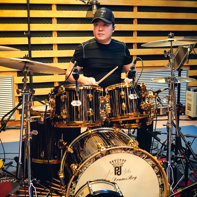 High Quality Electric Drum Set Mesh Head 5 Drums 3 Cymbals Electronic Drum Kit For Kids Students Practice