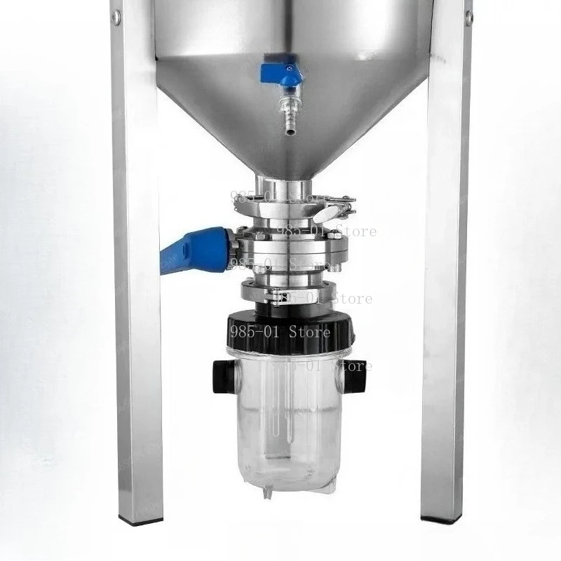 Home Craft Beer Brewing Fermenter, 35L Pressurized Stainless Steel Fermentation Tank Durable Brewing Accessory