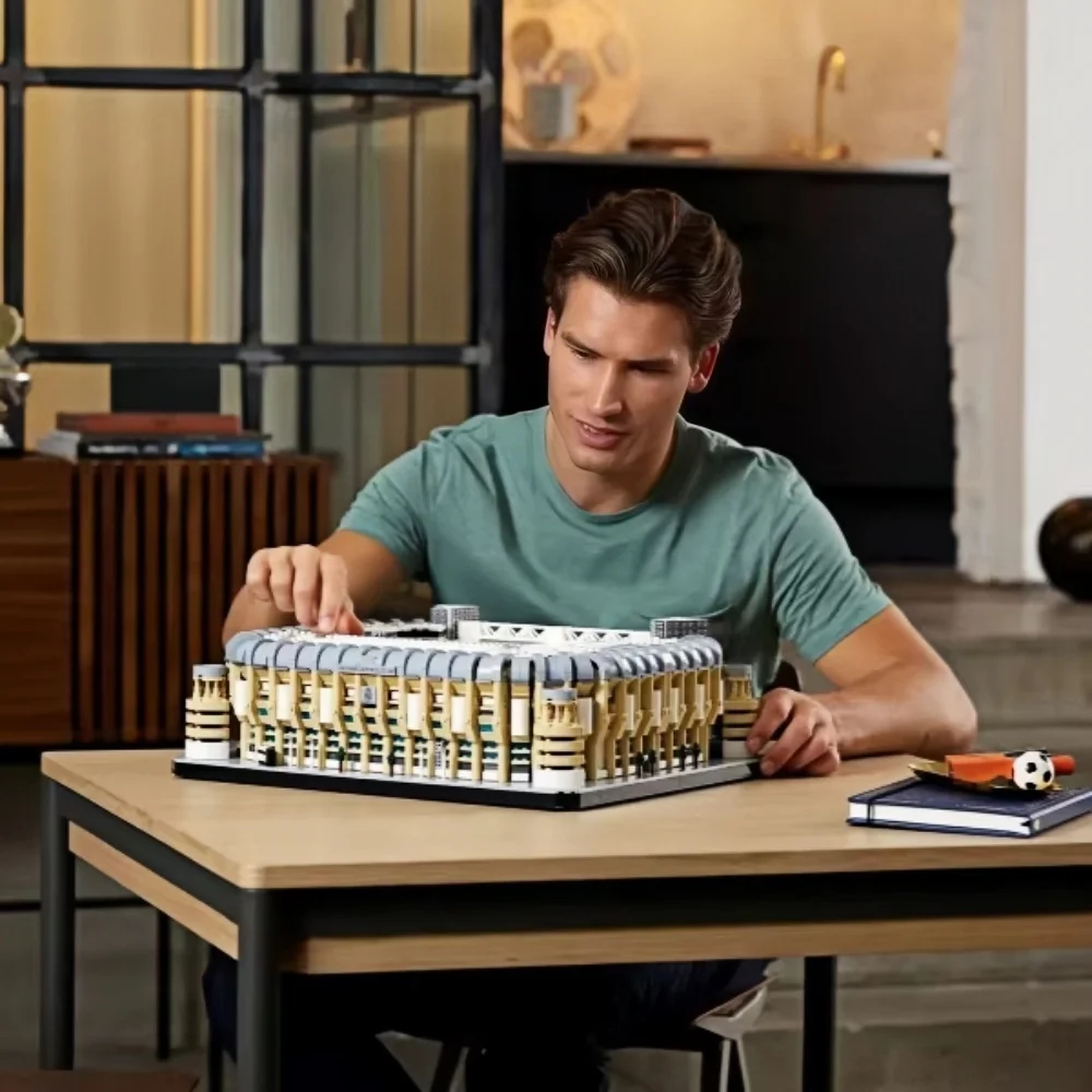 ชุดตัวต่อปราสาทยุคกลางแบบโมดูลาร์ วิวถนนโลก ปราสาทเวทมนตร์ โรงแรมปราสาท ของเล่นตัวต่อ DIY รูปสิงโต ของขวัญสำหรับเด็ก