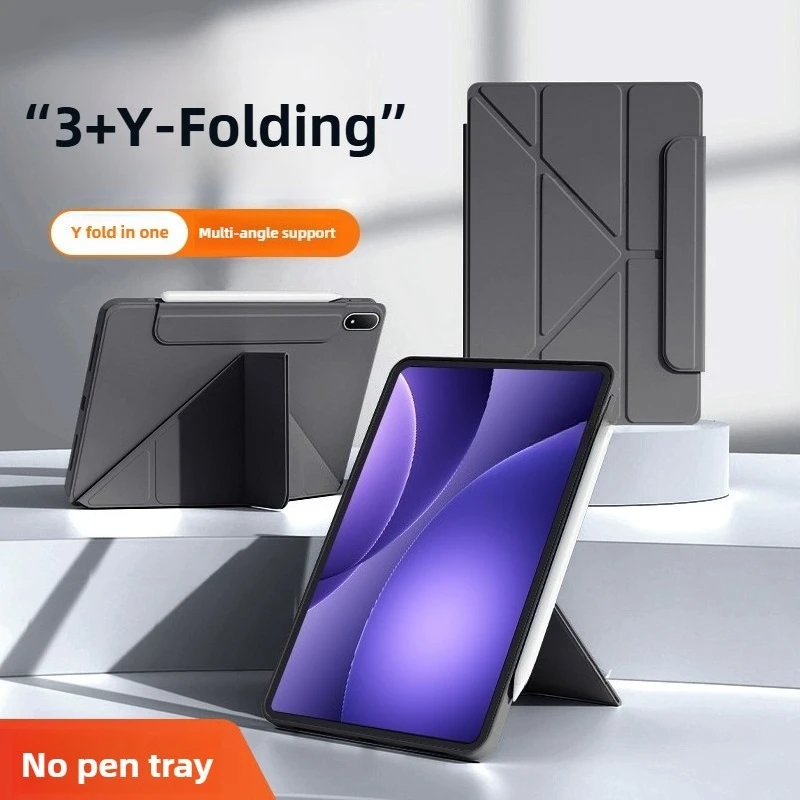 

Складной чехол-подставка с регулируемыми углами из силикона для OPPO Pad 4 Pro 13.2, OnePlus Pad 3 13.2 2025