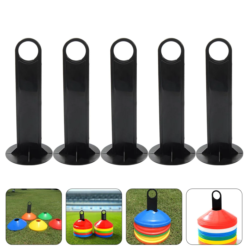 

5 Pcs Accessory Tray Shelf Storage Shelves Mark Disk Holder Soccer Training Equipment Sports Cone Stand Pp Fitness