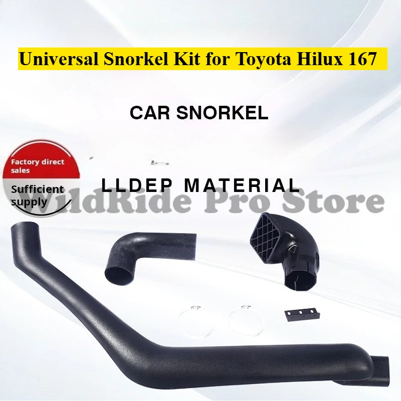 

Universal Snorkel Kit for Toyota Hilux 167 Waterproof Air Intake Off-Road 4x4 Wading