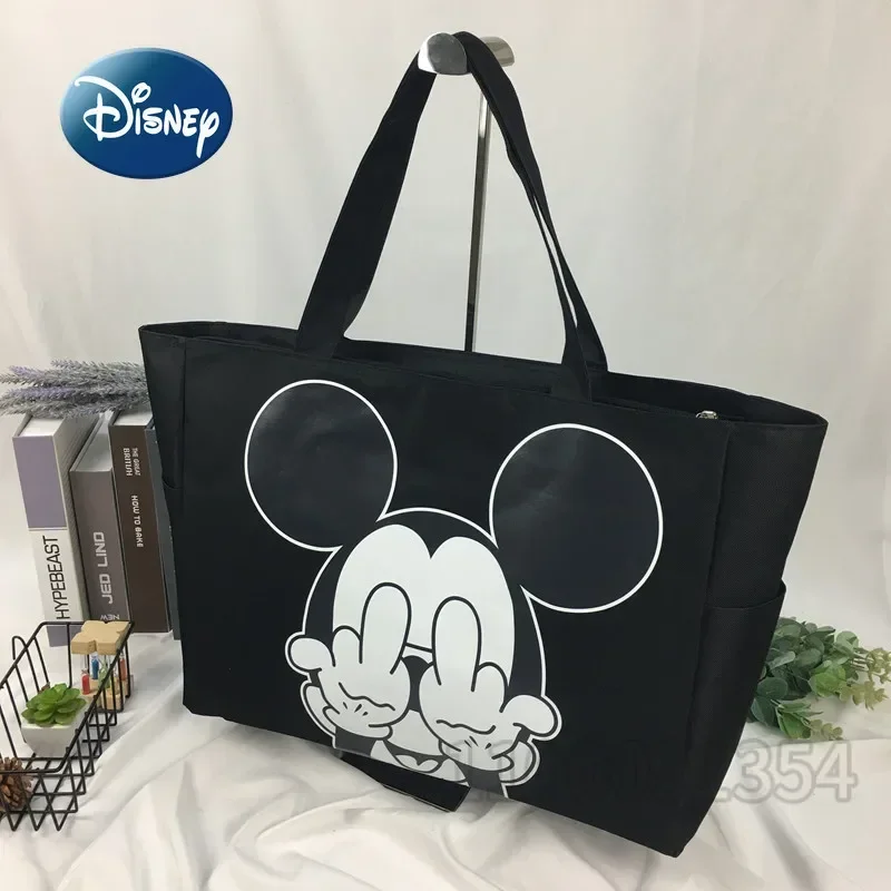 Disney Mickey Neue Windel Tasche Handtasche Luxus Marke Baby Windel Tasche Große Kapazität Hohe Qualität Mode Handheld Lagerung Tasche