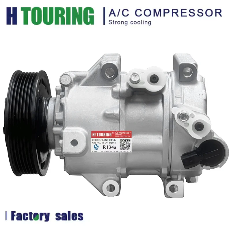 エアコンコンプレッサー 6SEU16C ヒュンダイ ソナタ 2.0L、2.4L 2015-2019 447250-3340 97701C2500 97701-C2500 4472503340