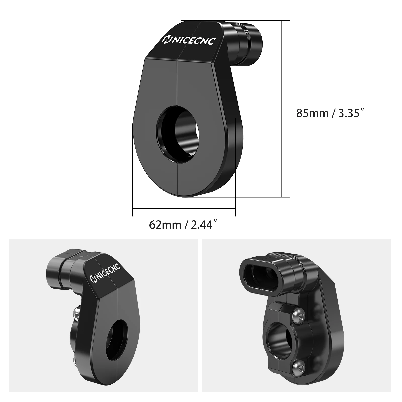 For Husqvarna TE 300 FE250 FE350 FE450 FE501 TE250 TX300 TC250 FC250 FC350 FC450 2024-2025 NICECNC Throttle Housing Motorcycle