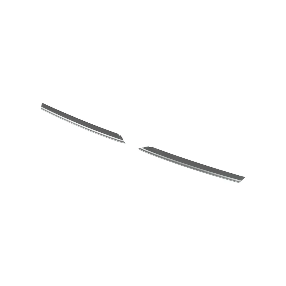 شريط الكسوة لشبكة المصد الأمامي للسيارة مناسب لبورشه كايين SD/GTS 2018-2023 9Y0807877C041 9Y0807878C041 #5