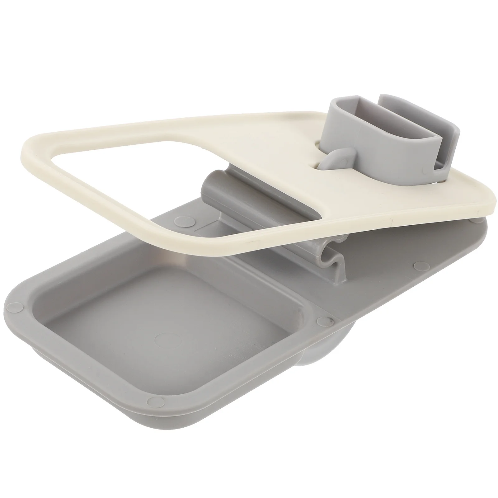 

Desk Cup Holder Clamp on Table Side Bottle Stand Clip for Home Office Classroom Expanding Desk Storage Capacity