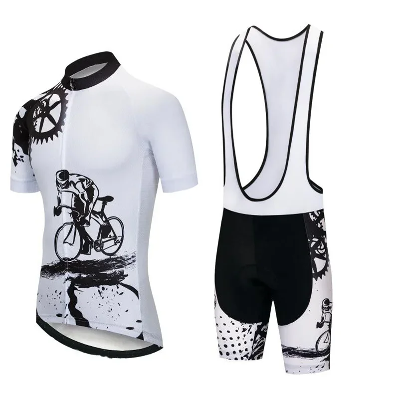 2021 New Cycling Jerseys With 20D Bib Shorts MTB Uniform Bike Clothing  Quick Drying Bicycle Sets Men's Short Sleeve Cycle Suits