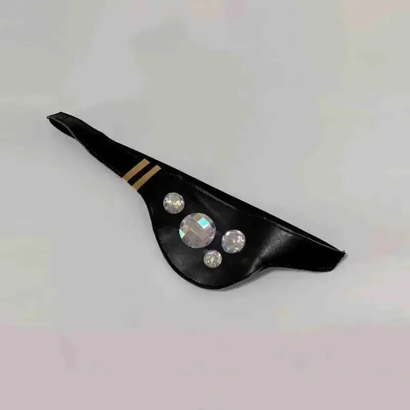 NewAnime Kimetsu No Yaiba Uzui Tengen Diadema Cosplay Tocado Peluca Accesorios para máscara de ojos Disfraces de Halloween Prop2025c;5,v'8.d;