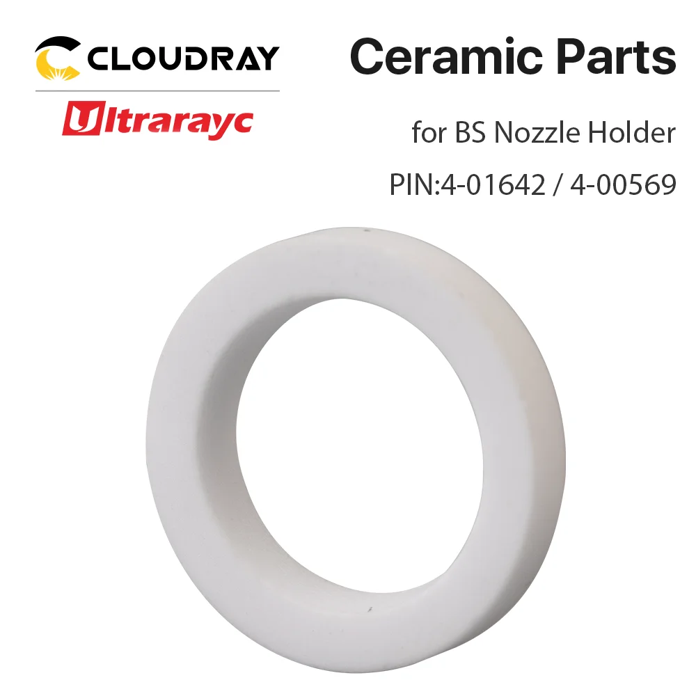 Ultrarayc 5pcs/set Ceramic Seal Ring D25.9 H4 PIN 4-01642/4-00569 BS-C-D259-H4 Ceramic Rings 1642 for BS Cutting Head