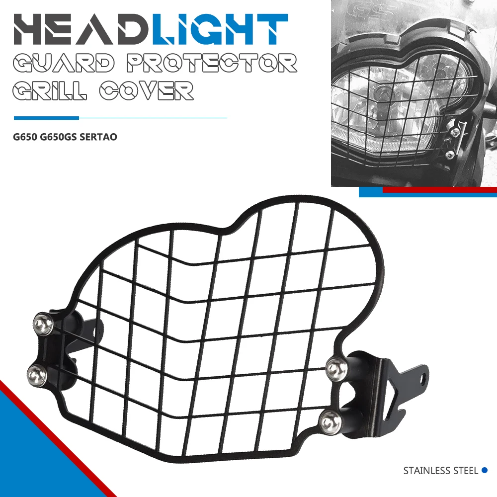 

Headlight Protector Cover Headlight Guard For BMW G650 XCHALLENGE XCOUNTRY XMOTO Accessories Headlight Protection Grille