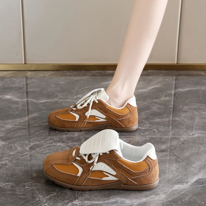 

Women's 1.5CM Flat Sole Sneakers for Women Comfortable Walking Shoes Non Slip Casual Fashion Breathable Footwear