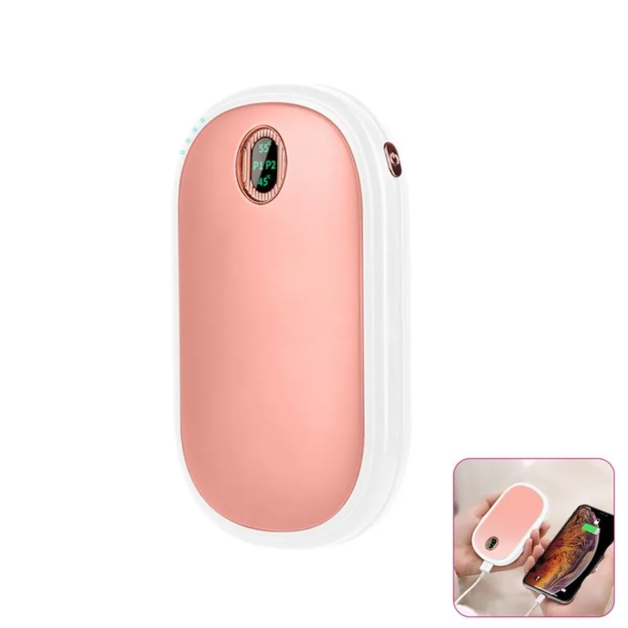 

Многоразовый карманный грелка Power Bank с цифровым дисплеем