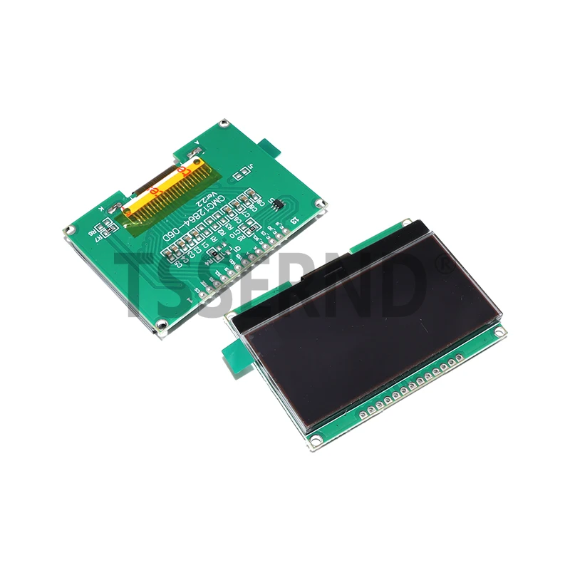Lcd12864 12864-06D، 12864، وحدة LCD، COG، مع الخط الصيني، شاشة مصفوفة نقطية، واجهة SPI