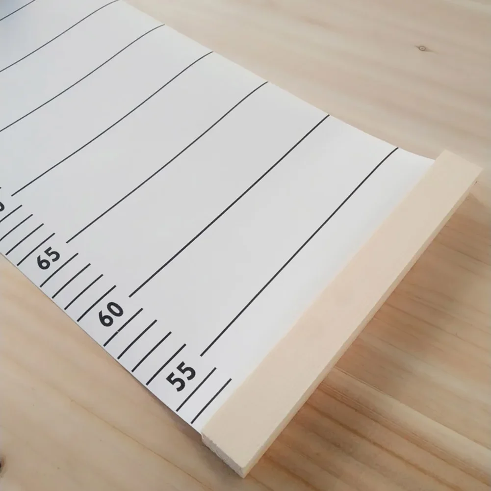 Nordic Kinder Höhe Herrscher Leinwand Hängen Wachstum Diagramm Kinderzimmer Wand Dekorative Baby Fotografie Requisiten Höhe Herrscher – Detail 6