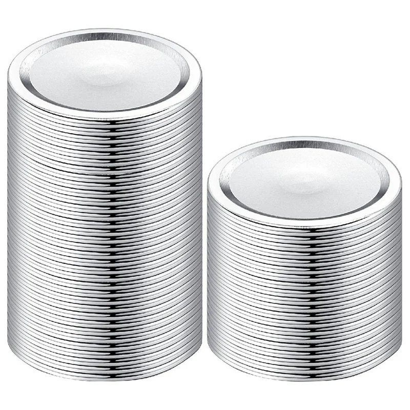 

New Wide Mouth Canning Lids For Ball, Kerr Jars-Split-Type Metal Mason Jar Lids For Canning-Fit For Wide Mouth Jars