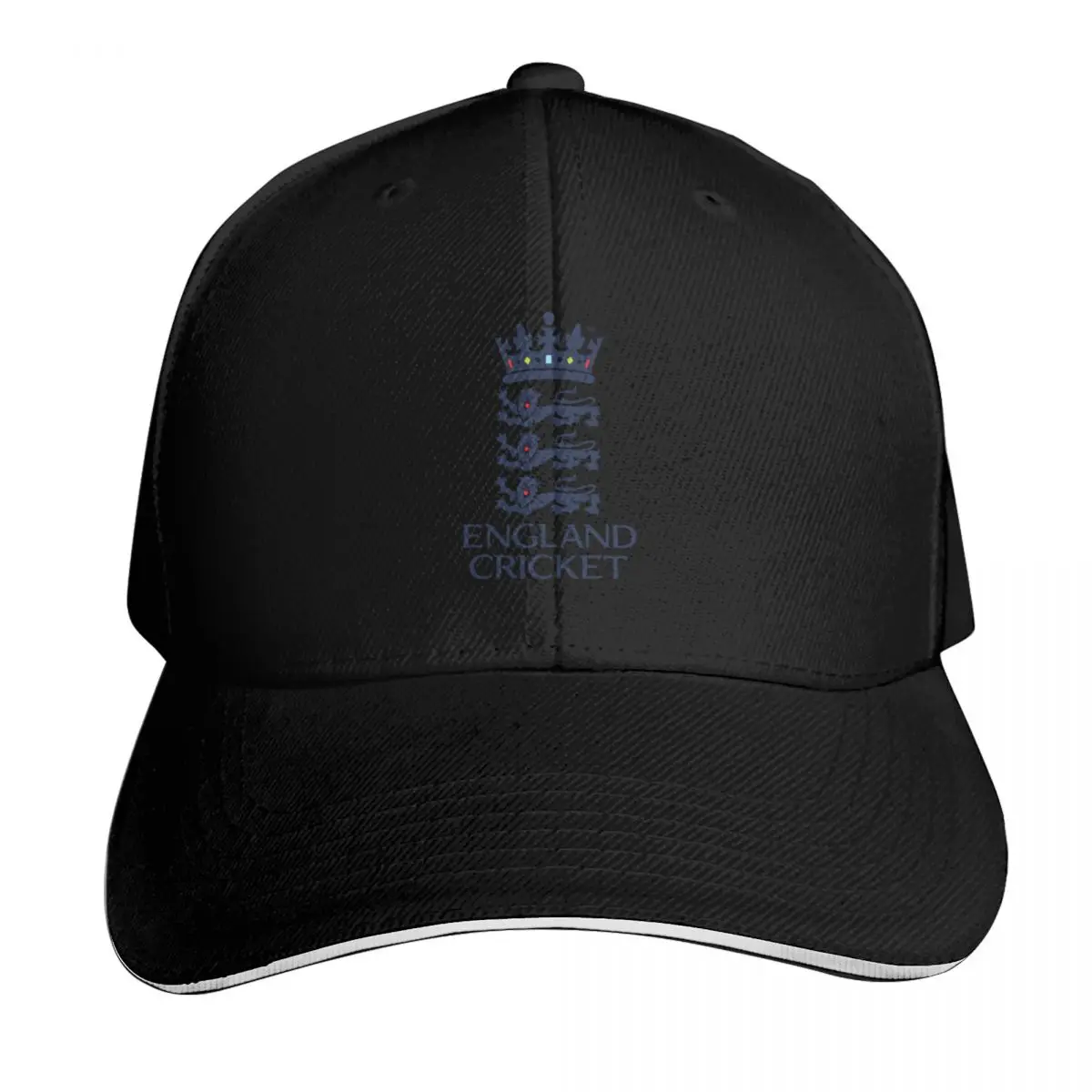England cricket board cricket sticker Baseball Cap Contrast Two Tone Brim Snapback Flat Bill Strapback Dad Hat