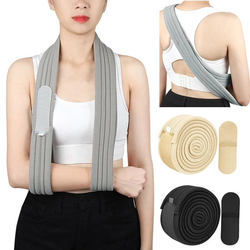 Breathable Shoulder Immobilizer Support Crane Arm Strap For Adults And Children Arm And Elbow Fixation