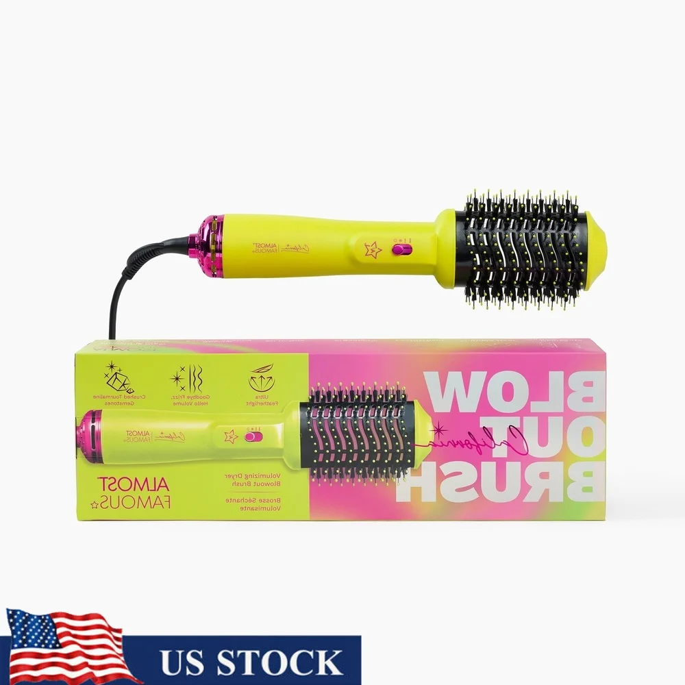 3 in 1 Blowout Pinsel Styling Werkzeug Heißluft Pinsel Volumen Professionelle Haartrockner Glätten Curl Frizz Control Keramik Beschichtung 3