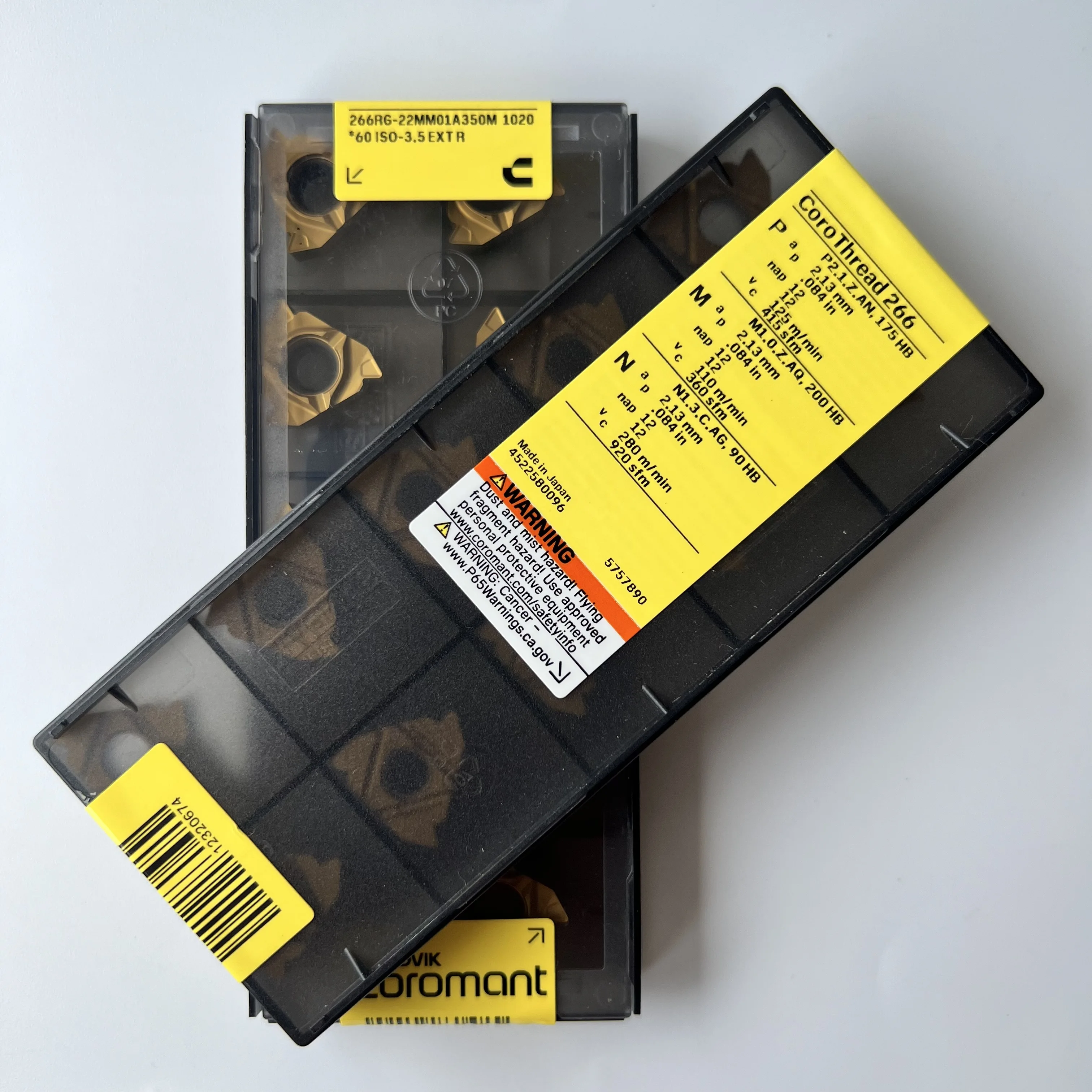 10PCS/BOX blade with external thread 266RG-22MM01A350M 1020