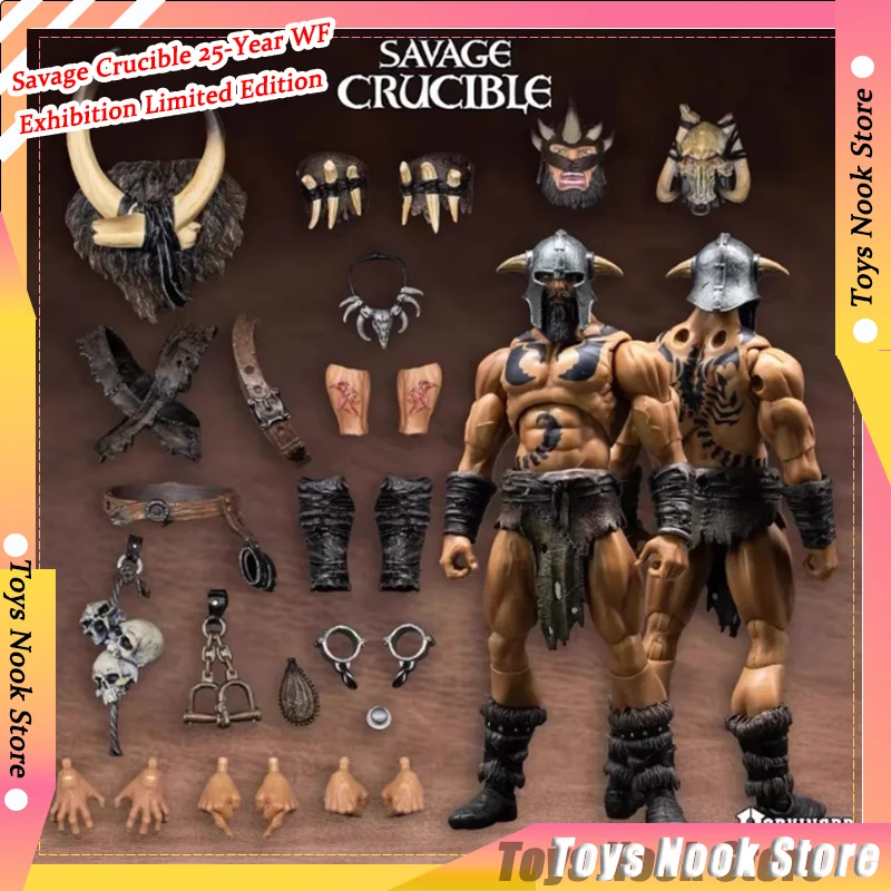 

Savage Crucible 25-летняя выставка WF, ограниченная серия, экшн-фигурка VARNOKS UNCHAINED, роскошный набор, наборы моделей фигурок, игрушка в подарок