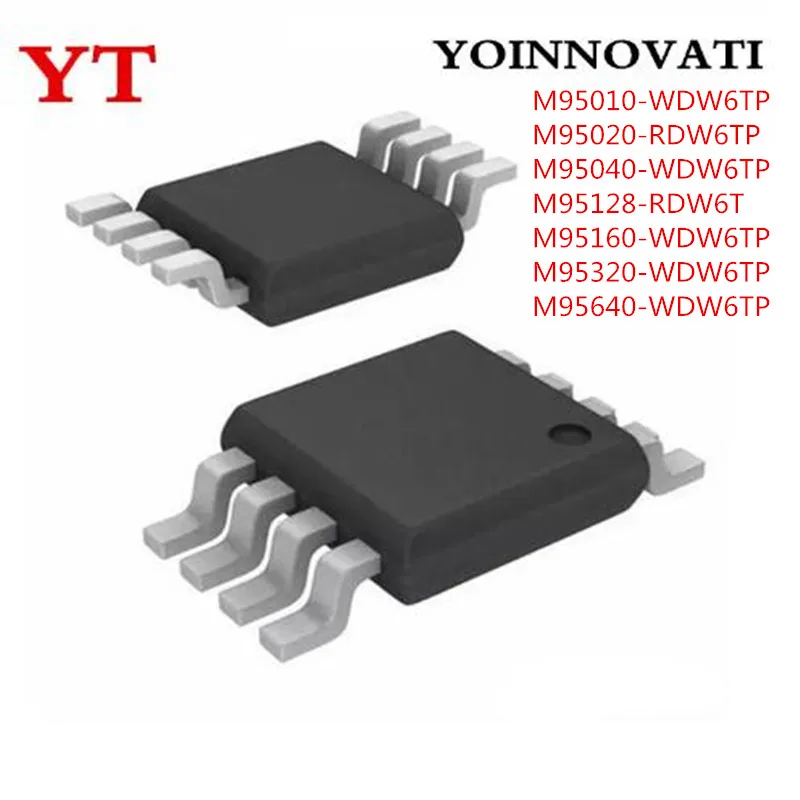 5PCS M95010-WDW6TP M95020-RDW6TP M95040-WDW6TP M95128 M95160 M95320 M95640 TS8 502RK 564WK 9532  504WP 501WP 528RP 516WP