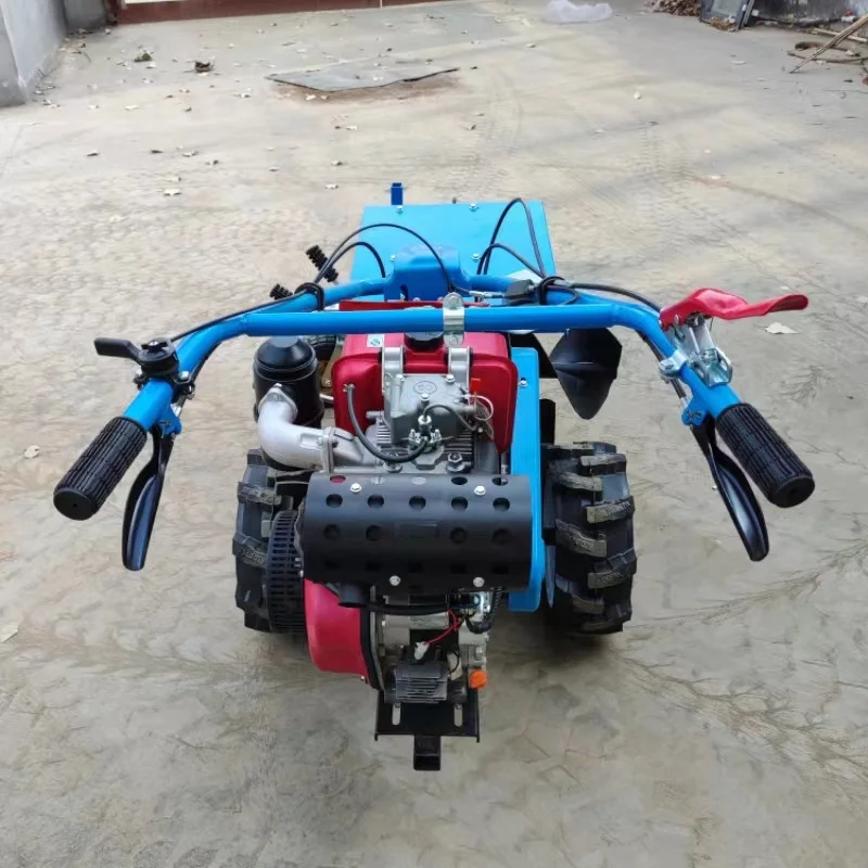 New Automatic Pipeline Trencher - Mini Handheld Chain-Type Cable Trencher Multi-Functional Manual Cable Trencher