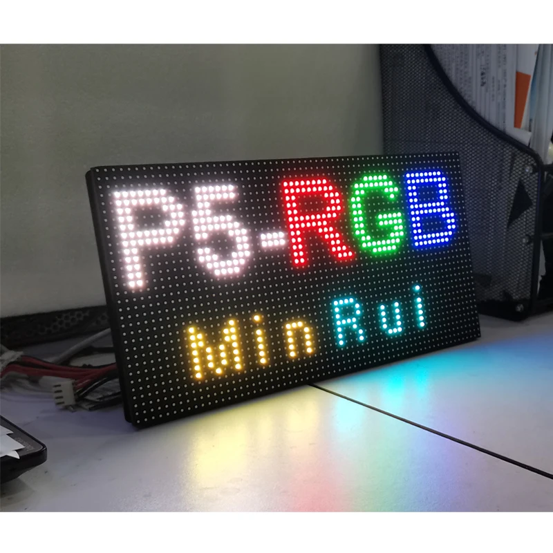 Super Clear P5 Outdoor HD Panels 320*160mm SMD1921/2525 RGB Full Color LED Display Module 1/8Scan LED Video Wall Screen