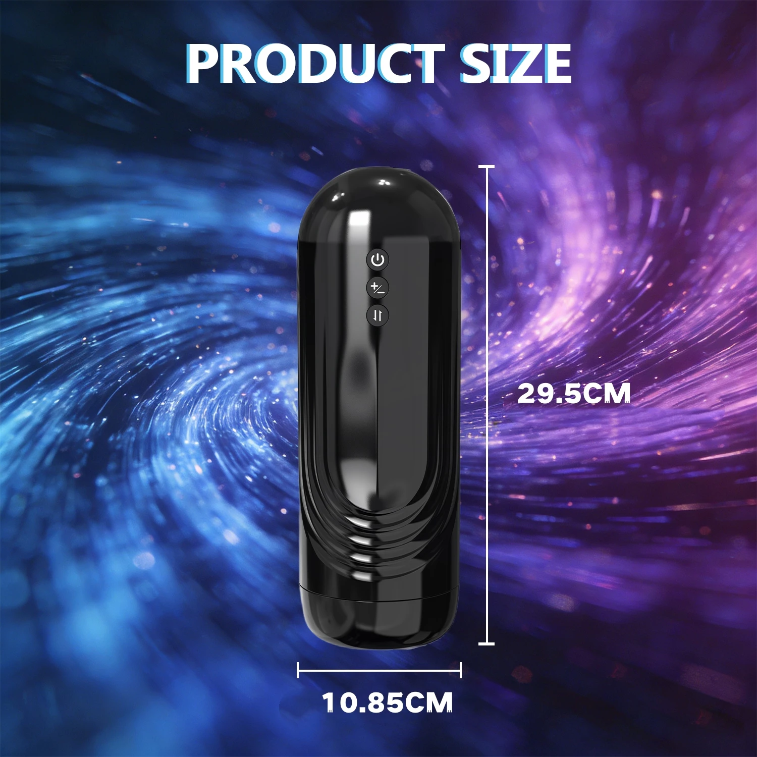 Automatic Male Masturbator Cup for Men, 7+1 Thrusting Electric Stroker, Up Down Suction Stimulation, Soft Sleeve Portable Adult Toy with Easy Button Control view 6