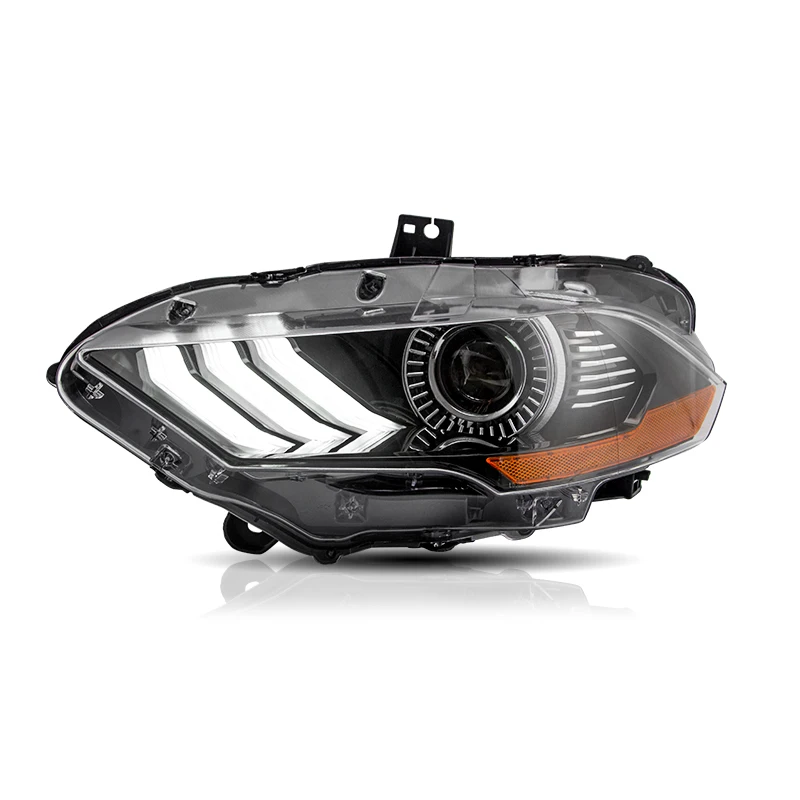 

VLAND LED Headlights Car Head Light Lamp Assembly OEM Original Replacement 2018 2019 Front Headlight for Mustang