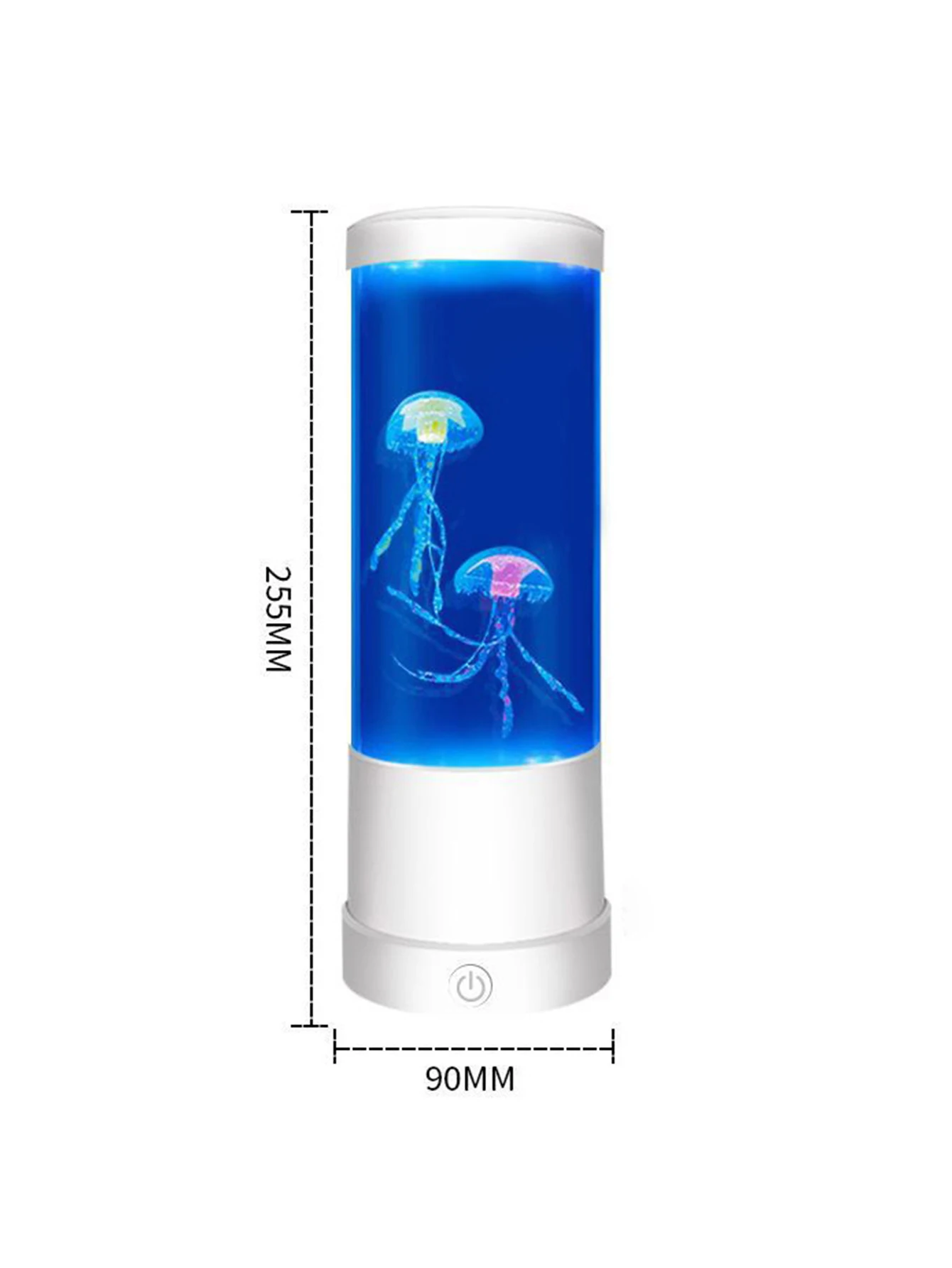 Jellyfish Lamp LED Night Light Remote Control Color Changing Home Decoration Lights Aquarium Birthday Gift for Kids USB Charging