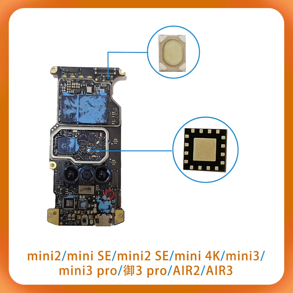 

Mini 2 Core Board Power Button Mini 2 Mainboard Chip Kit DJI Mini Series Core Board 3Pro Power Mini 4 Phantom 3 Power Button