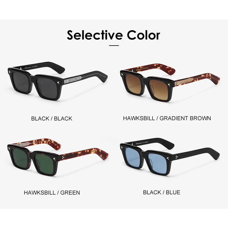 TAG Hezekiah العلامة التجارية الفاخرة النظارات الشمسية الرجال خلات نظارات شمسية النساء في الهواء الطلق حماية السفر ظلة مصمم QUENTIN مكبرة