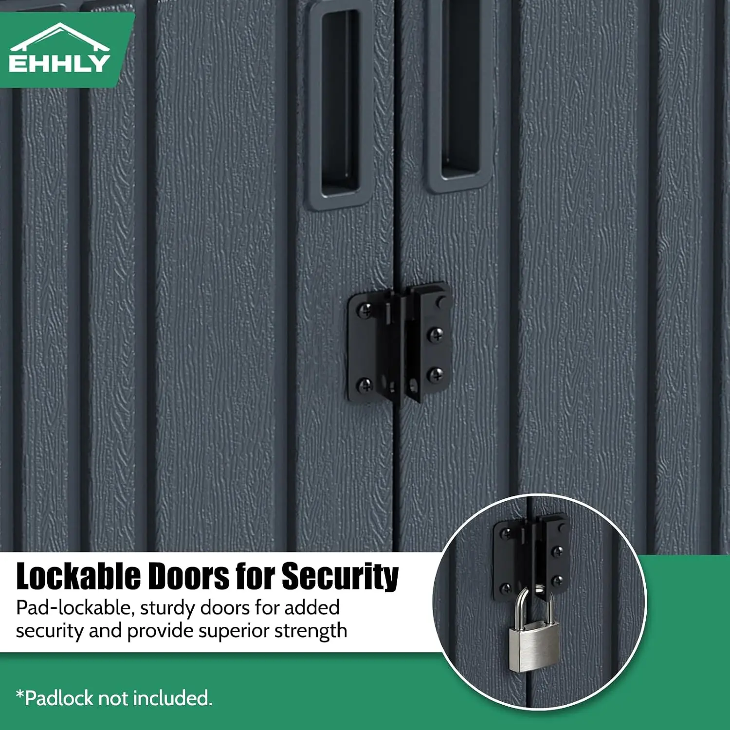Heavy Duty Tall Storage Cabinet Outdoor Weatherproof 28 Cuft 4 Shelves Lockable Pantry 31Wx23Lx66H Grey, Customized