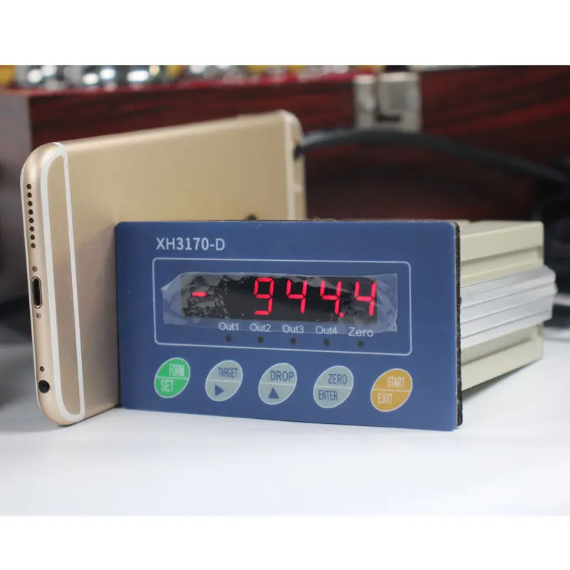 Analog RS485 Load Cell Weight Transmitter Communication Scales Weighing Indicator with PLC