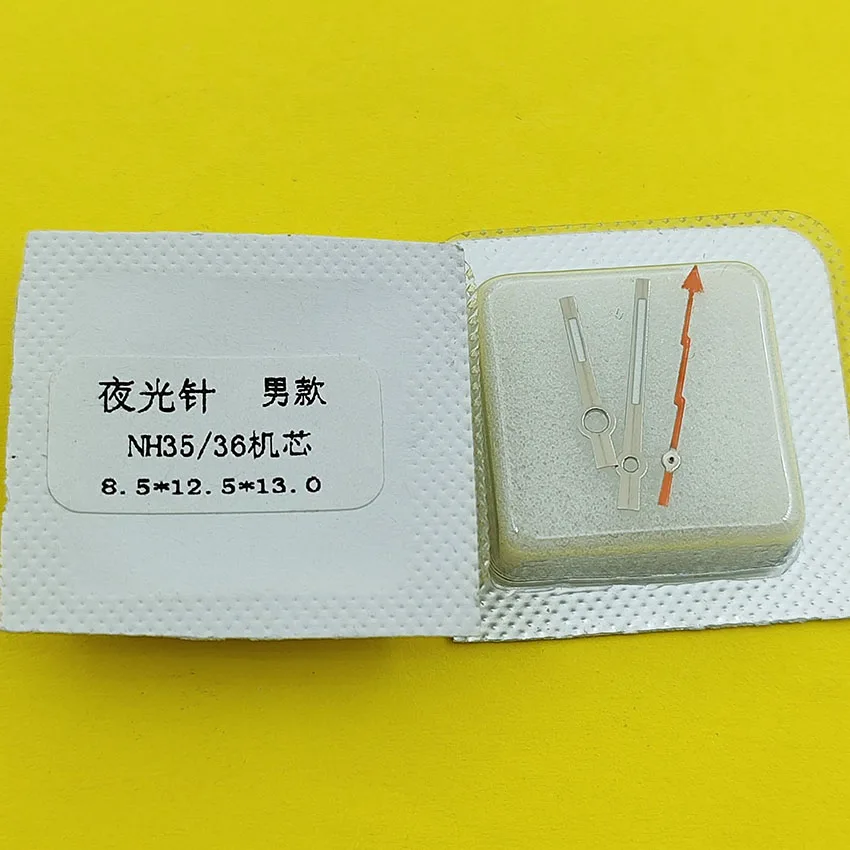 Watch accessories applicable log NH36/35 movement luminous lightning second pointer hour minute second three pointer