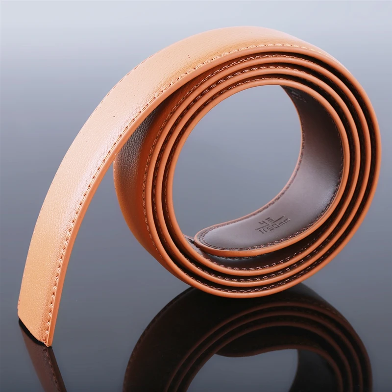 Men's Automatic Belt Body 3.5CM Without Buckle High Quality Replacement Belt Strip Men's Belt