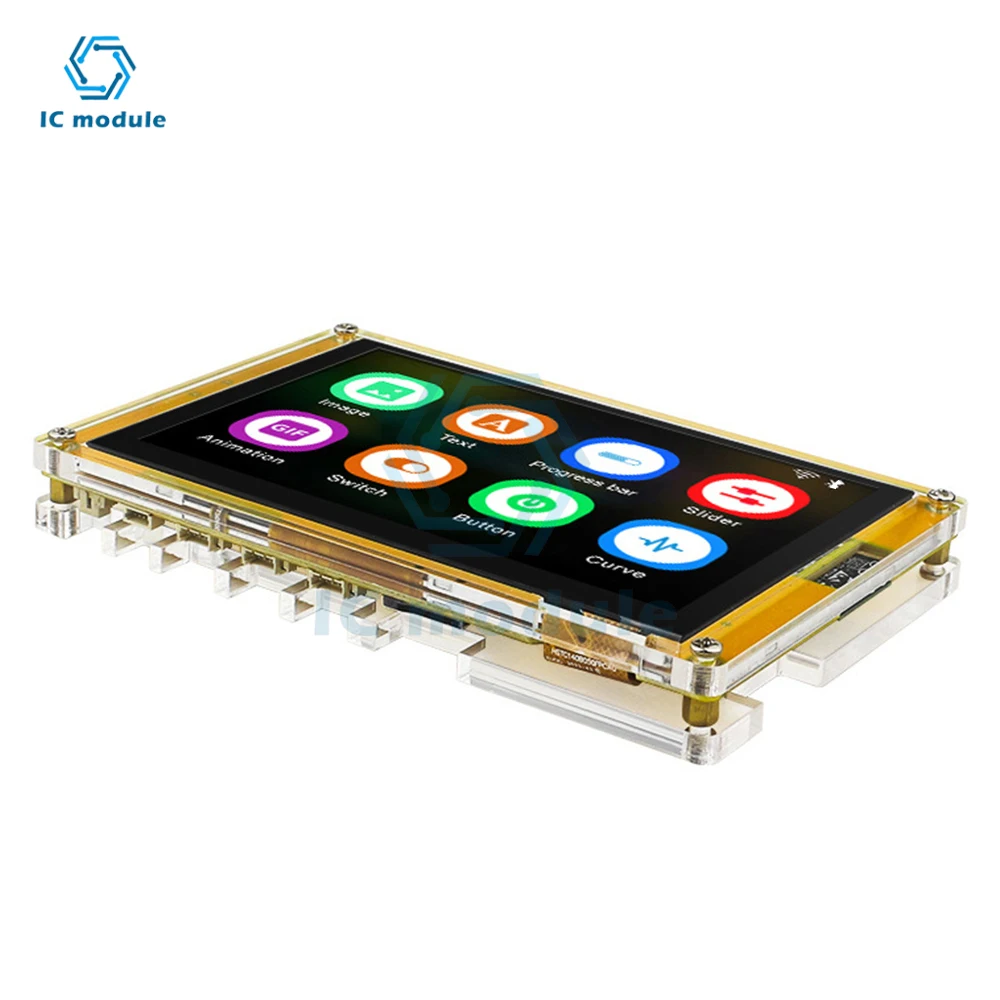 ESP32-S3 WIFI BT Development Board 5-inch/7-inch 800*480 Scherm Type C interface RGB LCD TFT Module