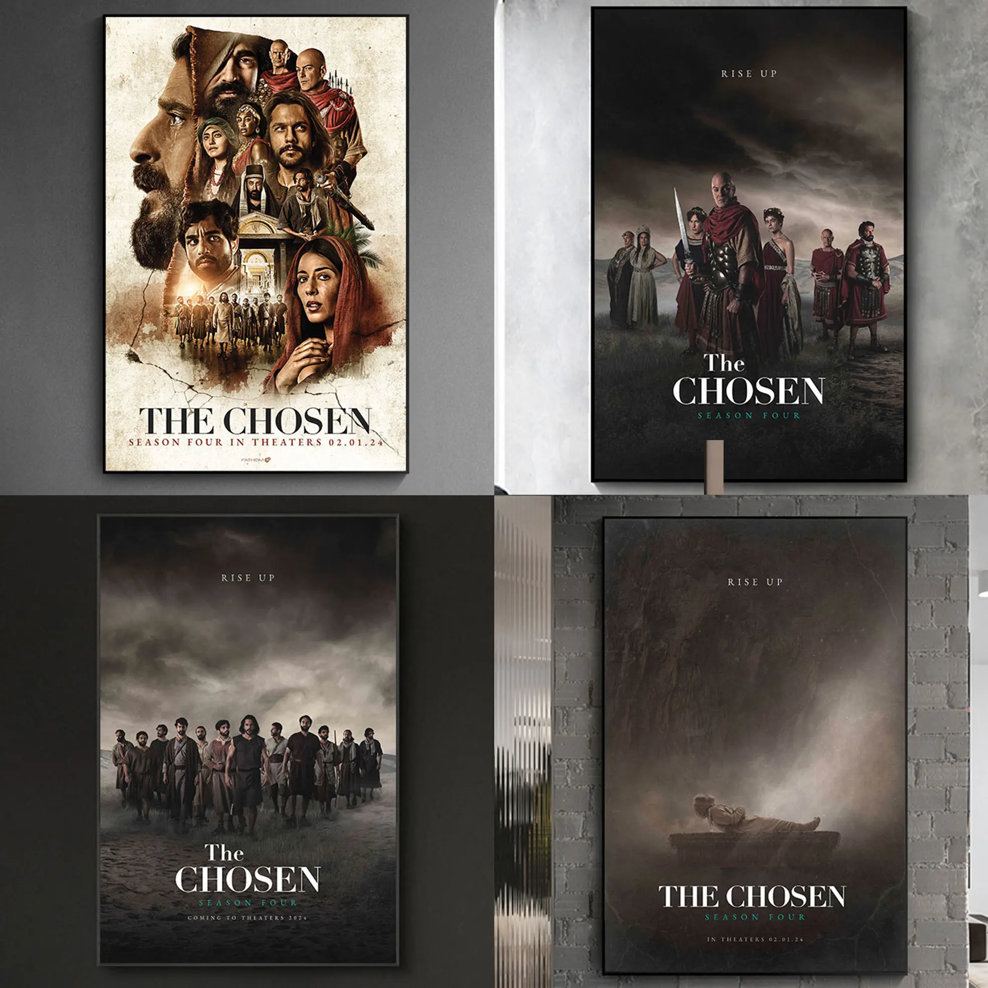 

The Chosen movie art poster decoration painting creative canvas painting wall decoration poster home decoration living room