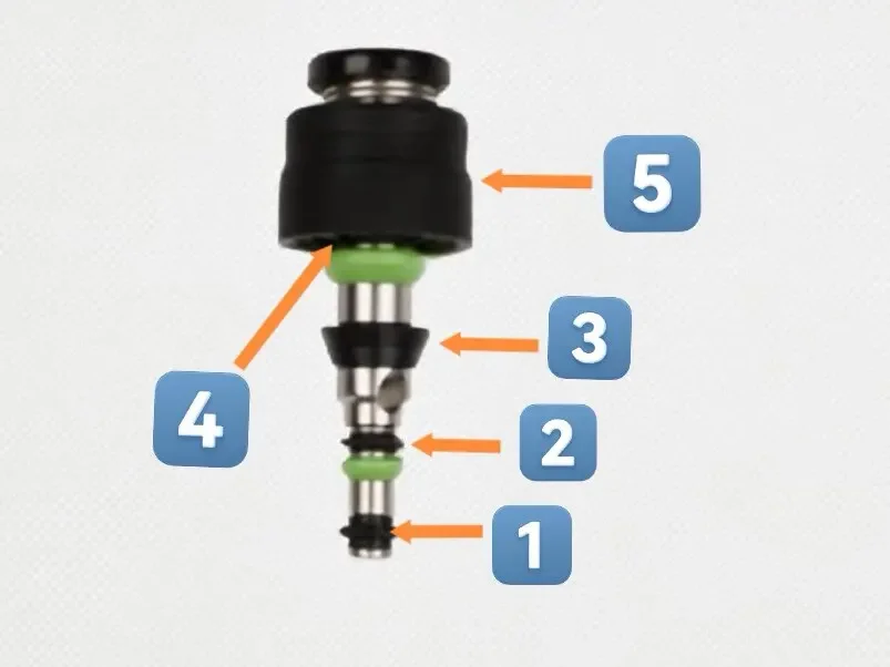 Suitable for MH-438 Water Vapor Button Rubber Parts/sealing Ring/water Seal Air Valve Plate  A whole set