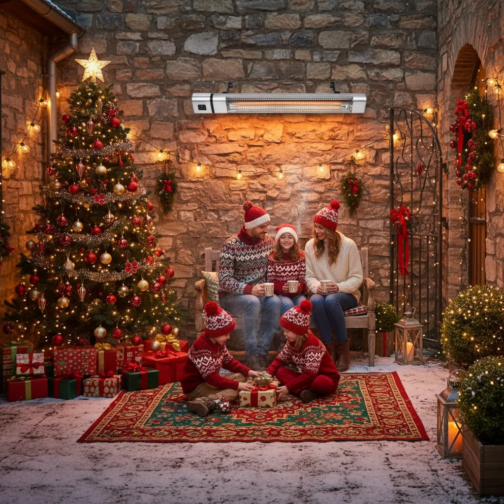 

Корпус из алюминиевого сплава для наружного отопления, одобренный P65, 1800 Вт, углеродное волокно, пульт дистанционного управления, потолочный или настенный обогреватель для патио