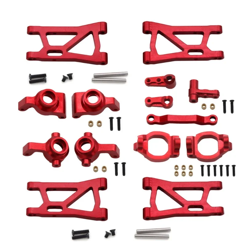 Części do modernizacji ze stopu aluminium do zdalnie sterowanego samochodu Remo Hobby Smax 1/16 1631 1635 1651 1655 Ramię wahadłowe Grupa kierownicy