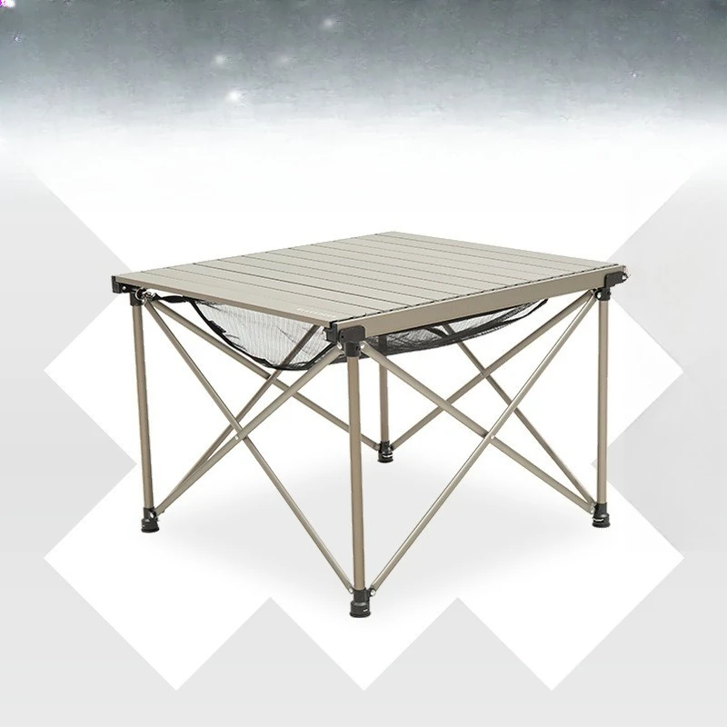 

Outdoor portable folding table camping egg roll table home self-driving tour aluminum alloy