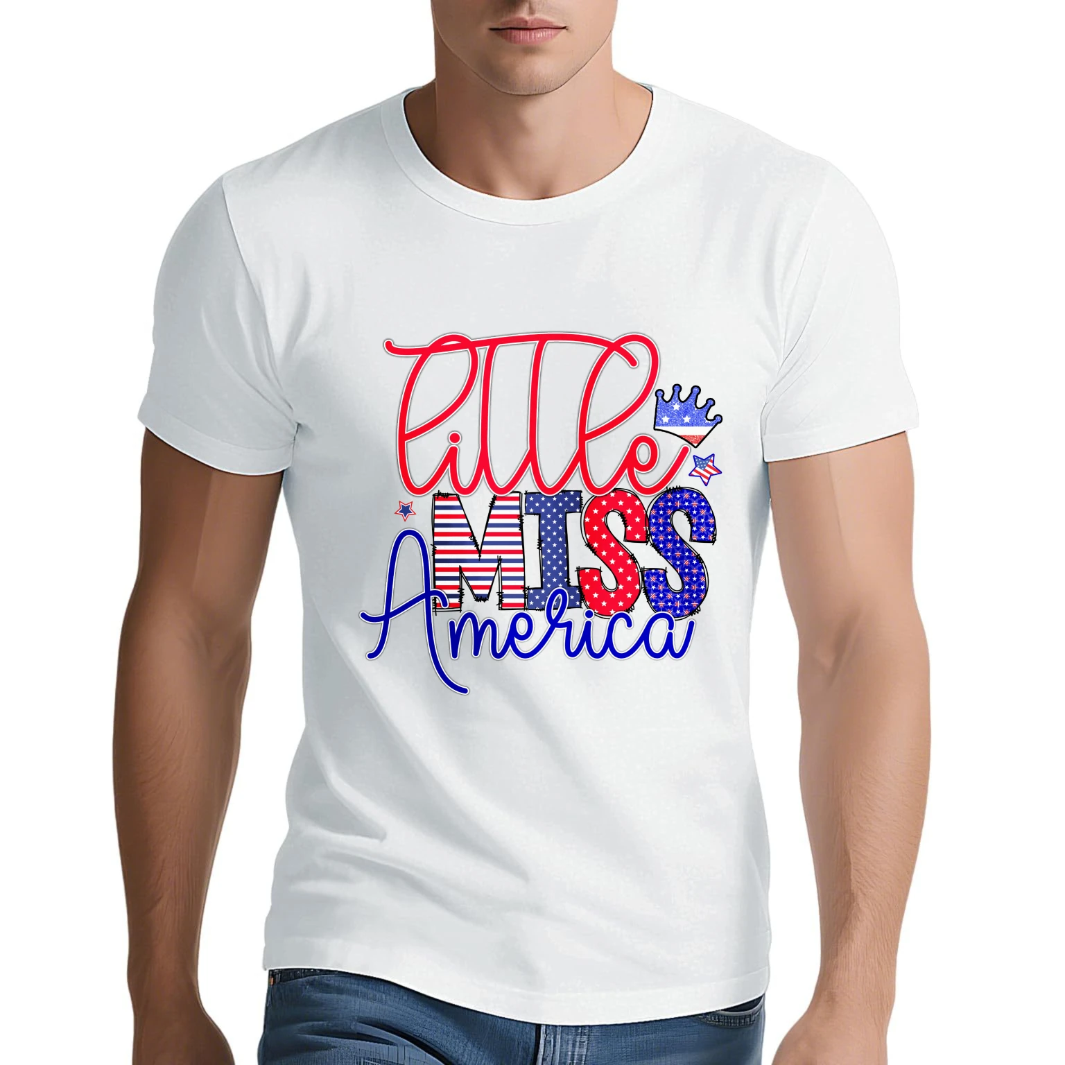 Men's t-shirts 2025 New Men's clothing Graphic Y2k tops Summer Basic Solid color Running top Breathable Printed Solid color